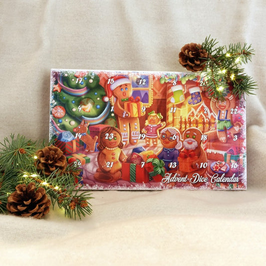 Dice Advent Dice Calendar 2025 - Q Workshop