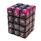 36x D6 12mm Dice - Purple Swirl