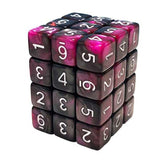 36x D6 12mm Dice - Purple Swirl