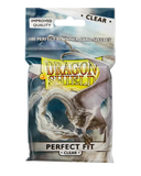 Dragon Shield Perfect Fit (Toploading) - Clear/Clear - 100 Sleeves