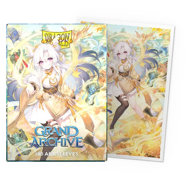 Arcane Tinmen Dragon Shield Sleeves: Matte Art: Grand Archive: Guo Jia Heavens Favored (100ct)