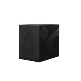 Dragon Shield Double Shell - Black/Black Deck Box