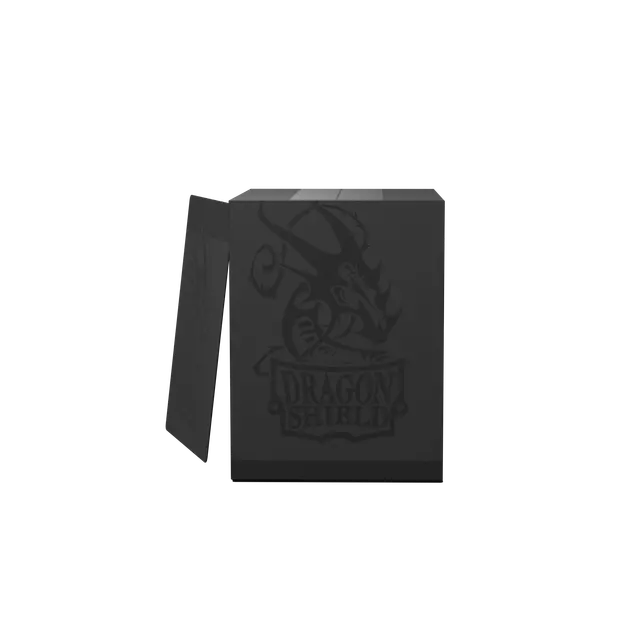 Dragon Shield Double Shell - Black/Black Deck Box