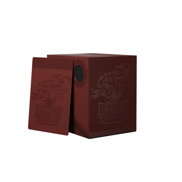 Dragon Shield Double Shell - Red/Black Deck Box