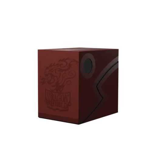 Dragon Shield Double Shell - Red/Black Deck Box