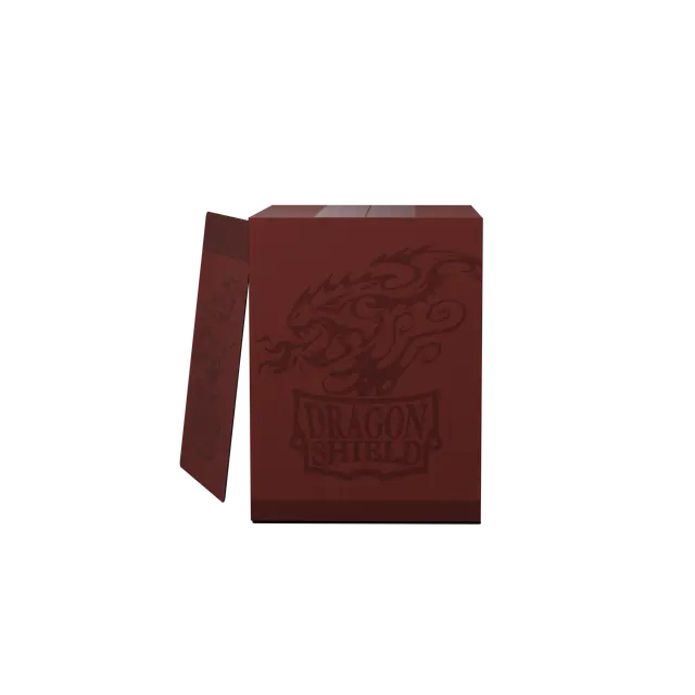Dragon Shield Double Shell - Red/Black Deck Box