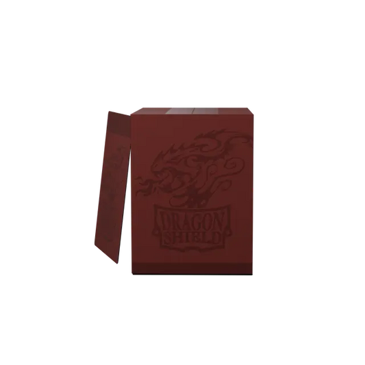 Dragon Shield Double Shell - Red/Black Deck Box