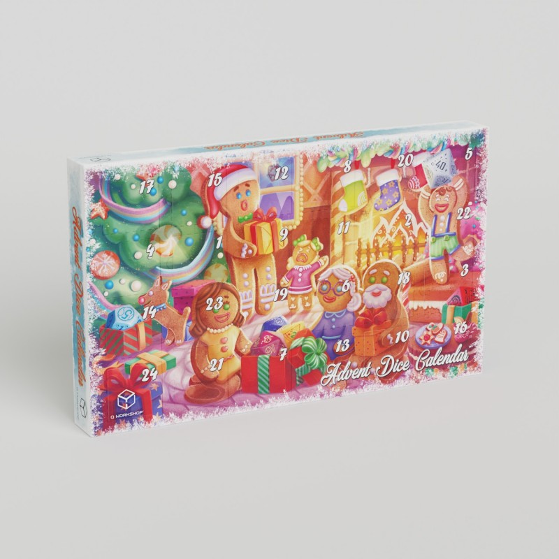 Dice Advent Dice Calendar 2025 - Q Workshop