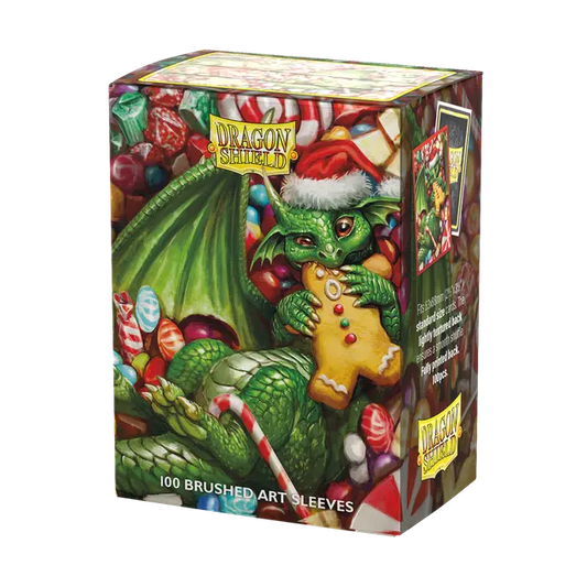 Arcane Tinmen Dragon Shield: Brushed Art - Christmas 2024 (100)