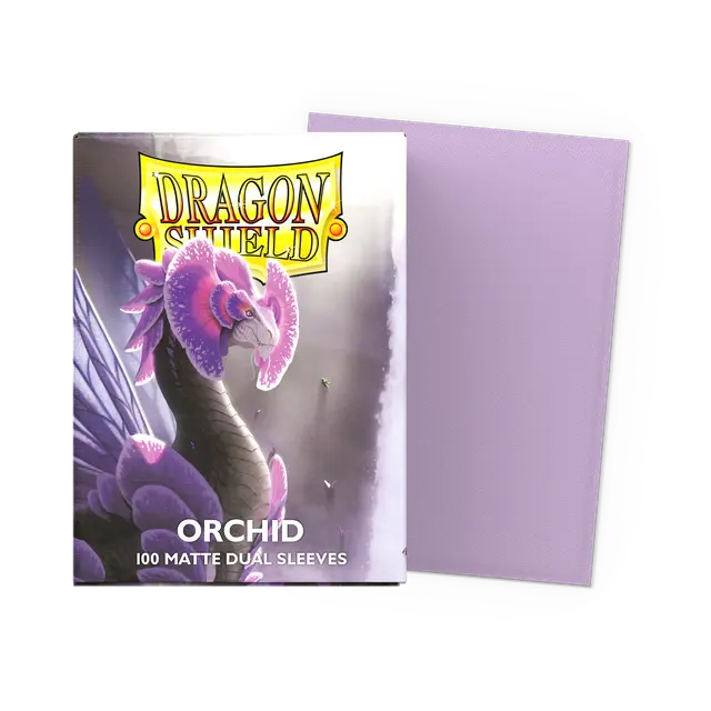 Dragon Shield Dual Matte - Orchid - 100 Sleeves