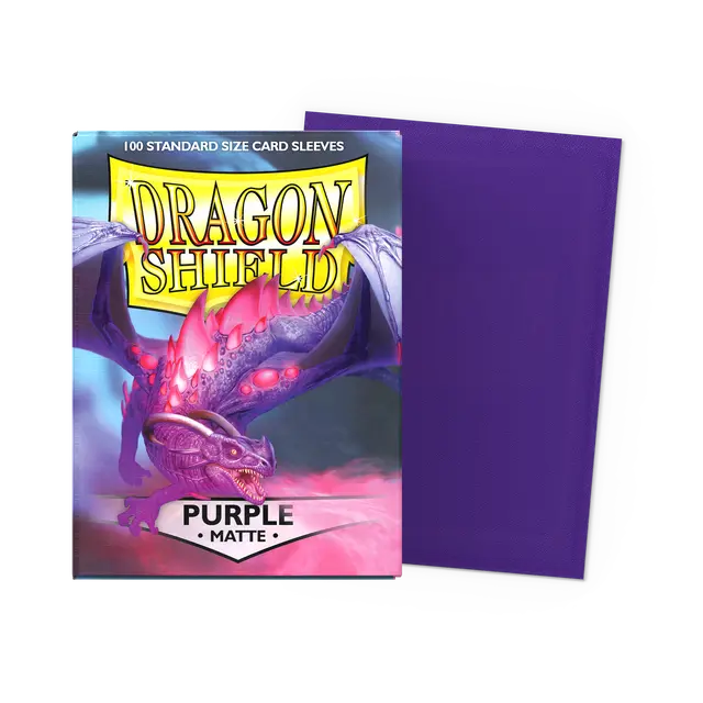 Dragon Shield Matte - Purple - 100 Sleeves