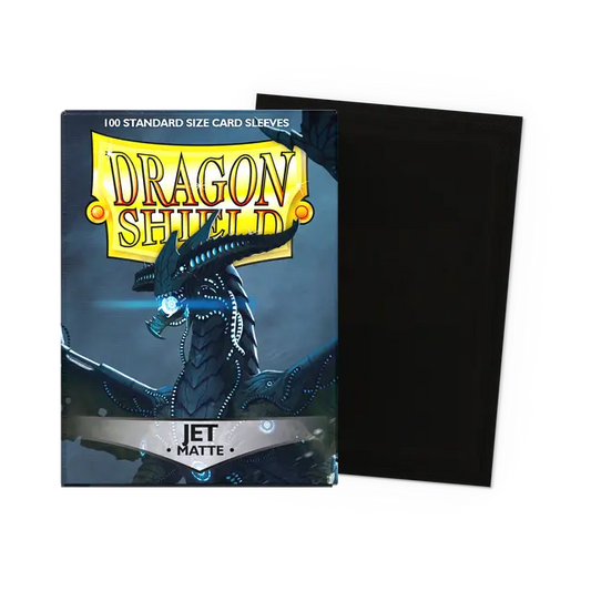 Dragon Shield Matte - Jet - 100 Sleeves