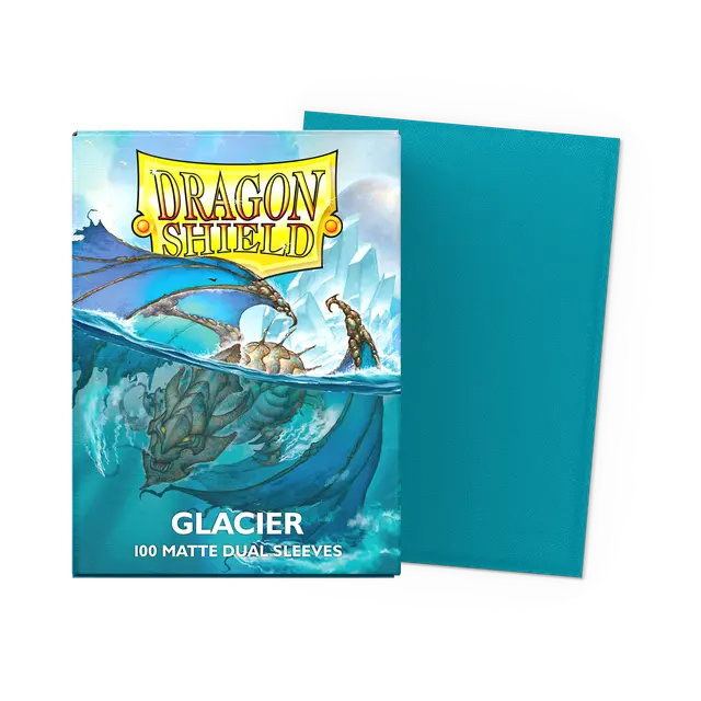 Dragon Shield Dual Matte - Glacier 100 Sleeves