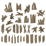 Broken Wood Planks 1:48:1:35