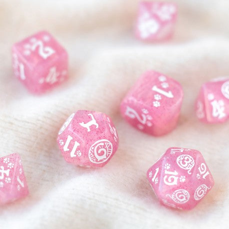 Q WORKSHOP Q-Workshop cats dice set: daisy
