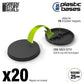 Plastic Bases - Round 25mm BLACK