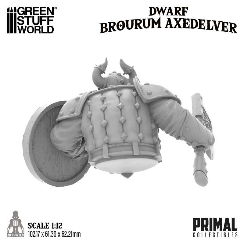 PRIMAL Collectibles - Dwarf Brourum Axedelver