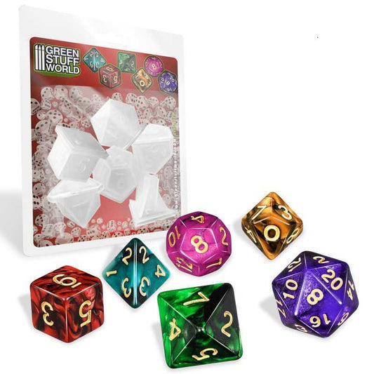 RPG Dn dice molds
