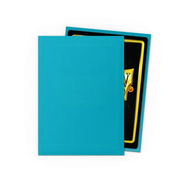 Dragon Shield Matte Sleeves Standard Size- Turquoise - 100 Sleeves